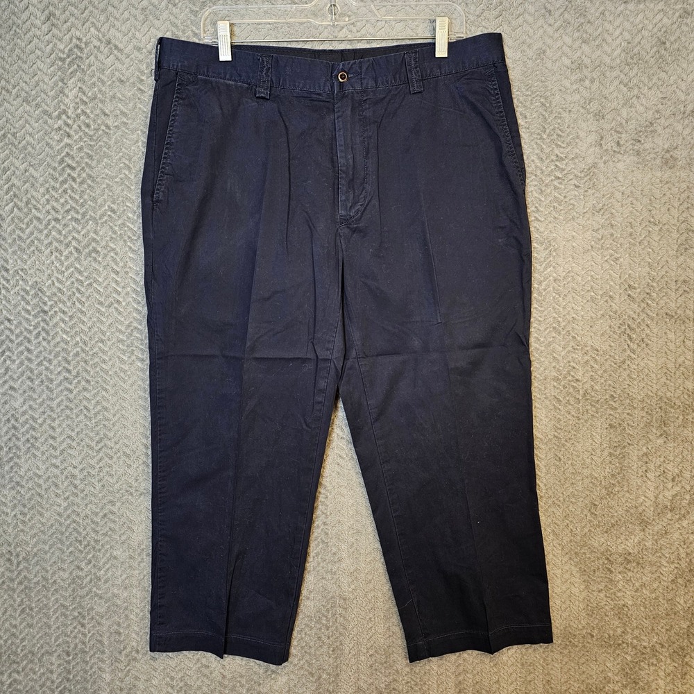 Polo Ralph Lauren Suffield Pant Mens 38 Navy Blue Pima Cotton Chino Trousers